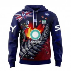 New Zealand Warriors Men's Anzac Rugby Hoodie 2024