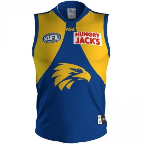West Coast Eagles 2019 Men's Home Guernsey West Coast Eagles 2019 Men's Home Guernsey