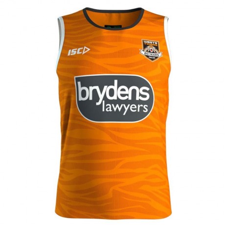 Wests Tigers 2019 Men's Training Singlet – Lightweight NRL Training Gear Wests Tigers 2019 Men's Training Singlet – Lightweight NRL Training Gear