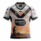 Wests Tigers Mens ANZAC Rugby Jersey 2023 | Official NRL Commemorative Kit